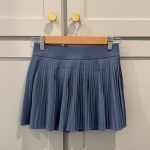Lululemon Varsity High Rise Pleated Tennis Skirt, blue, size 4